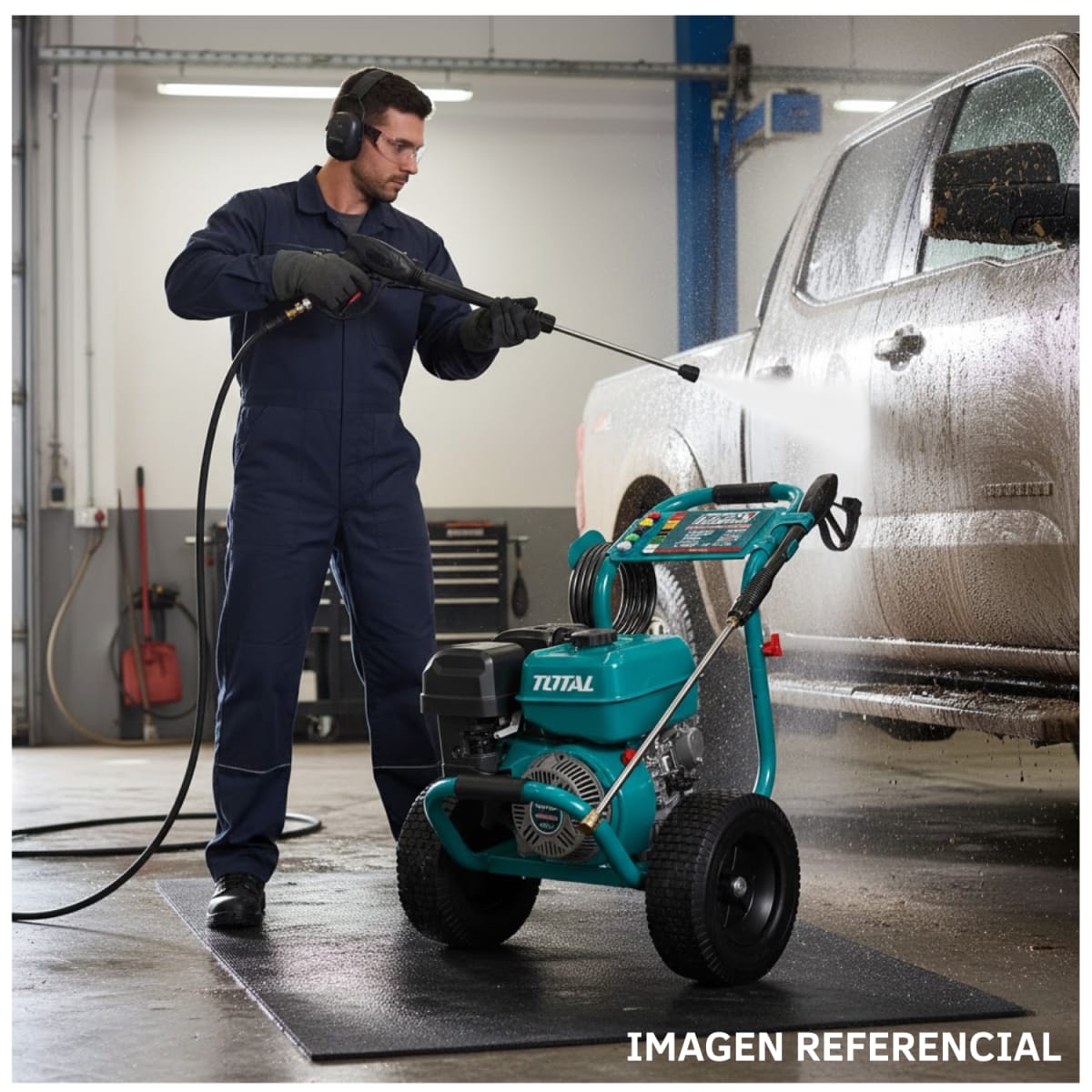 Hidrolavadora a Gasolina 8.5HP 4089 psi Total4