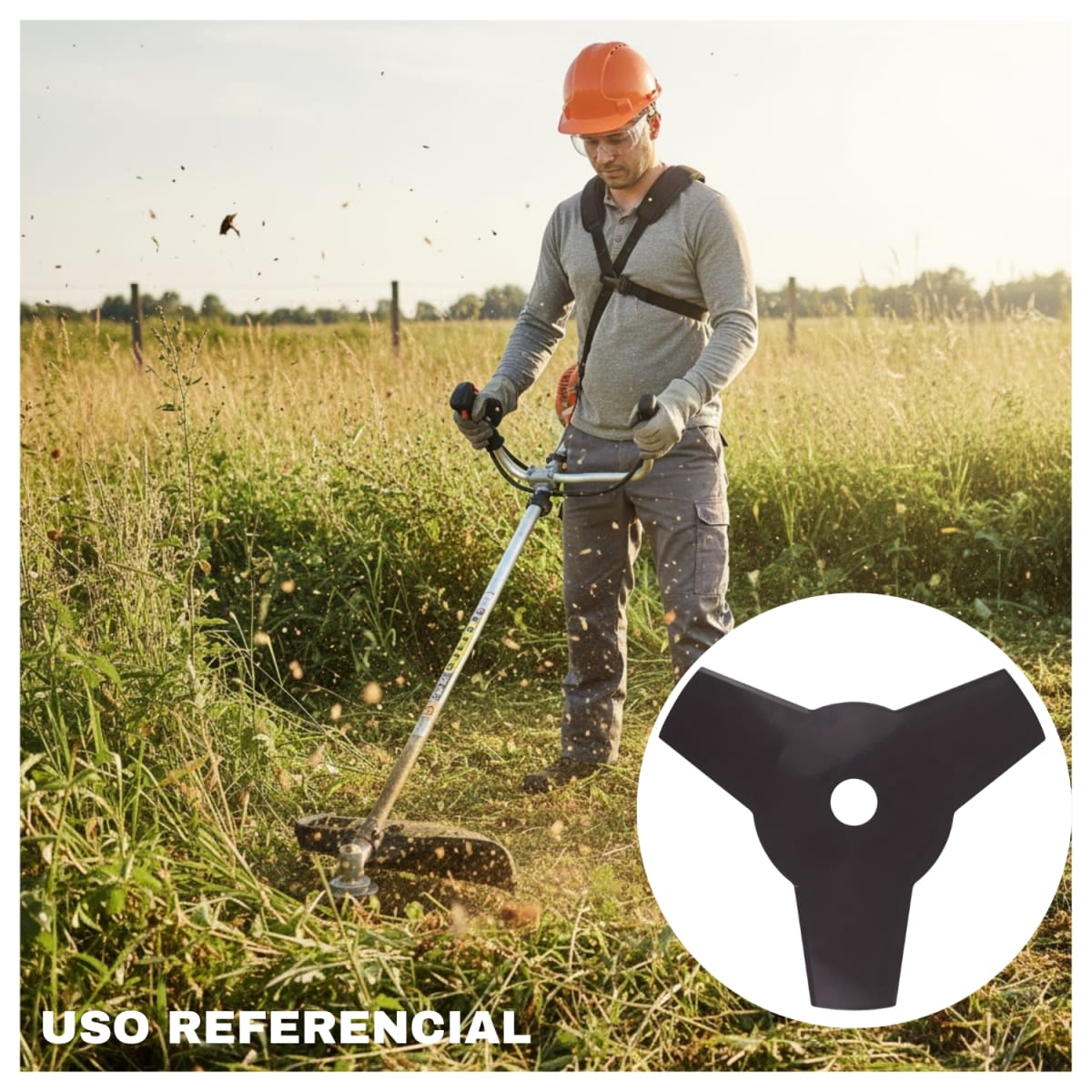 Hoja para Guadaña 255mm 10