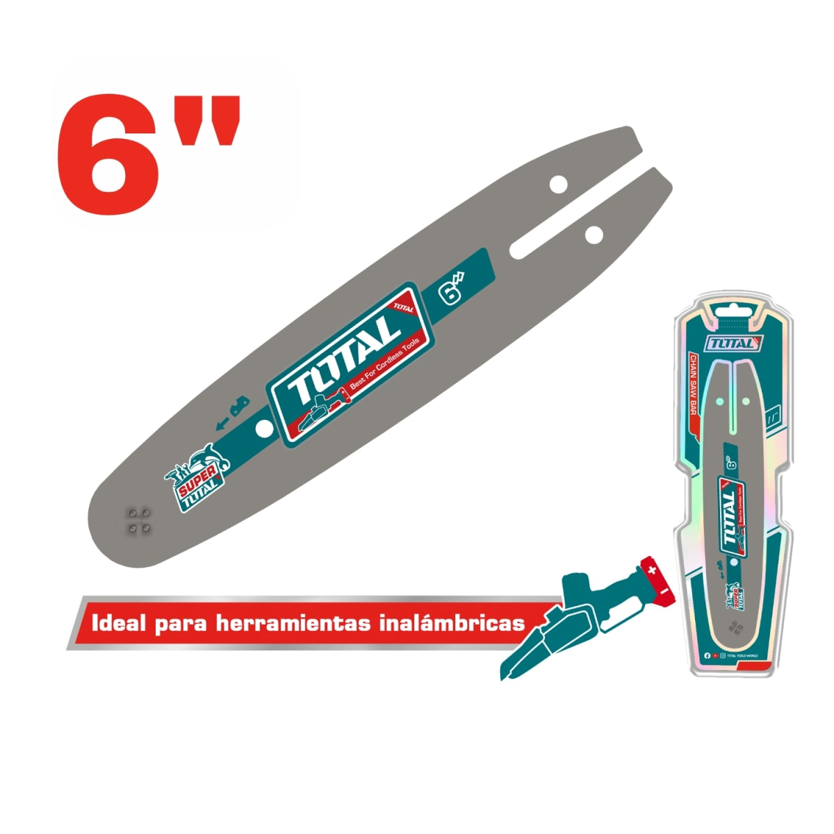 Espada para Motosierra 6'' Total2