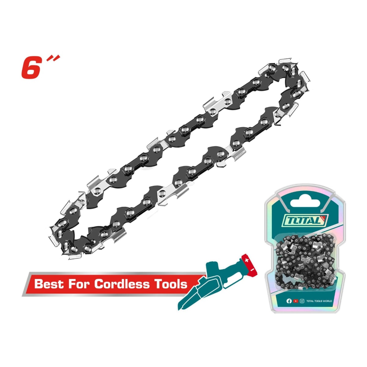 Repuesto de Cadena para Motosierra 6'' Total2