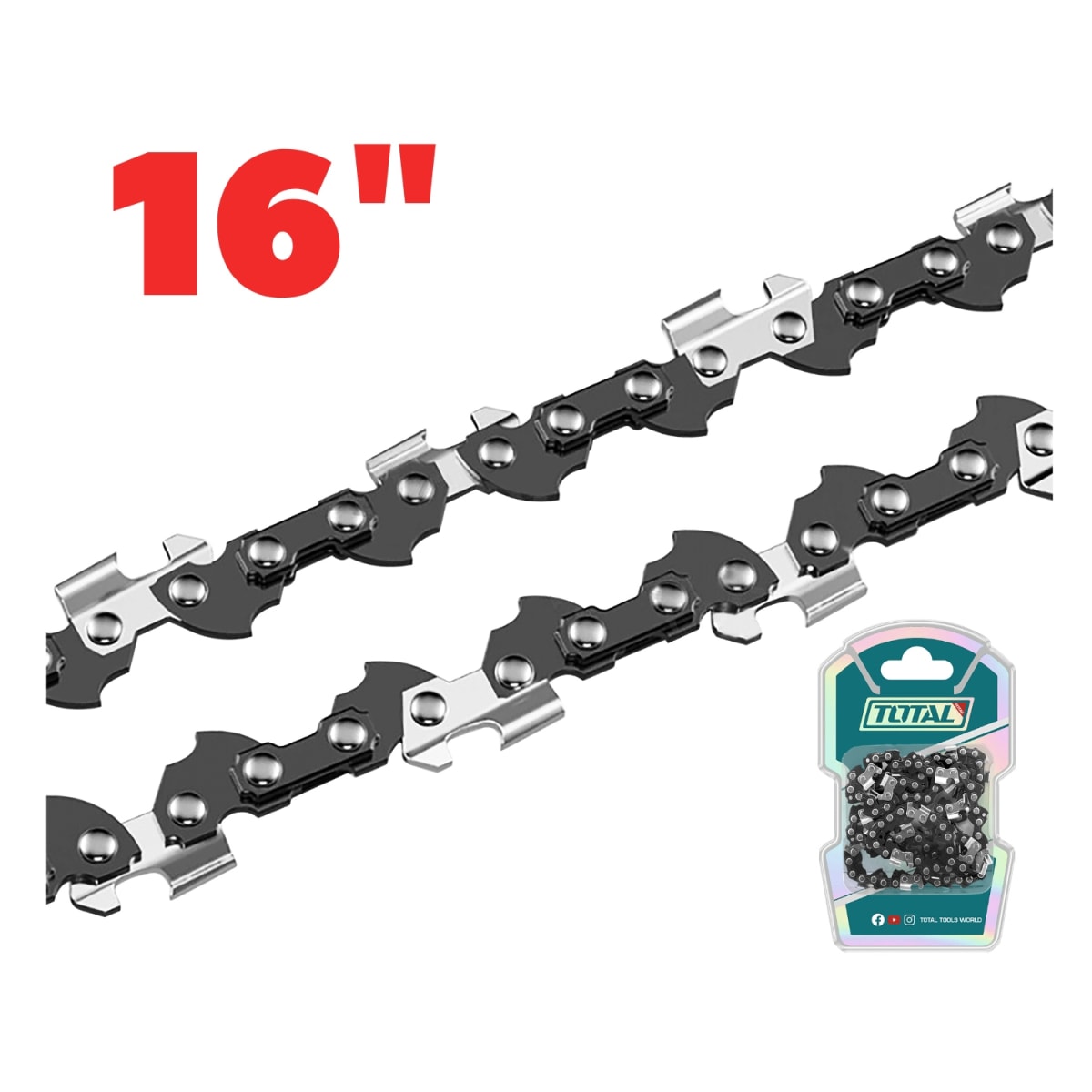 Repuesto de Cadena para Motosierra 16'' Total2