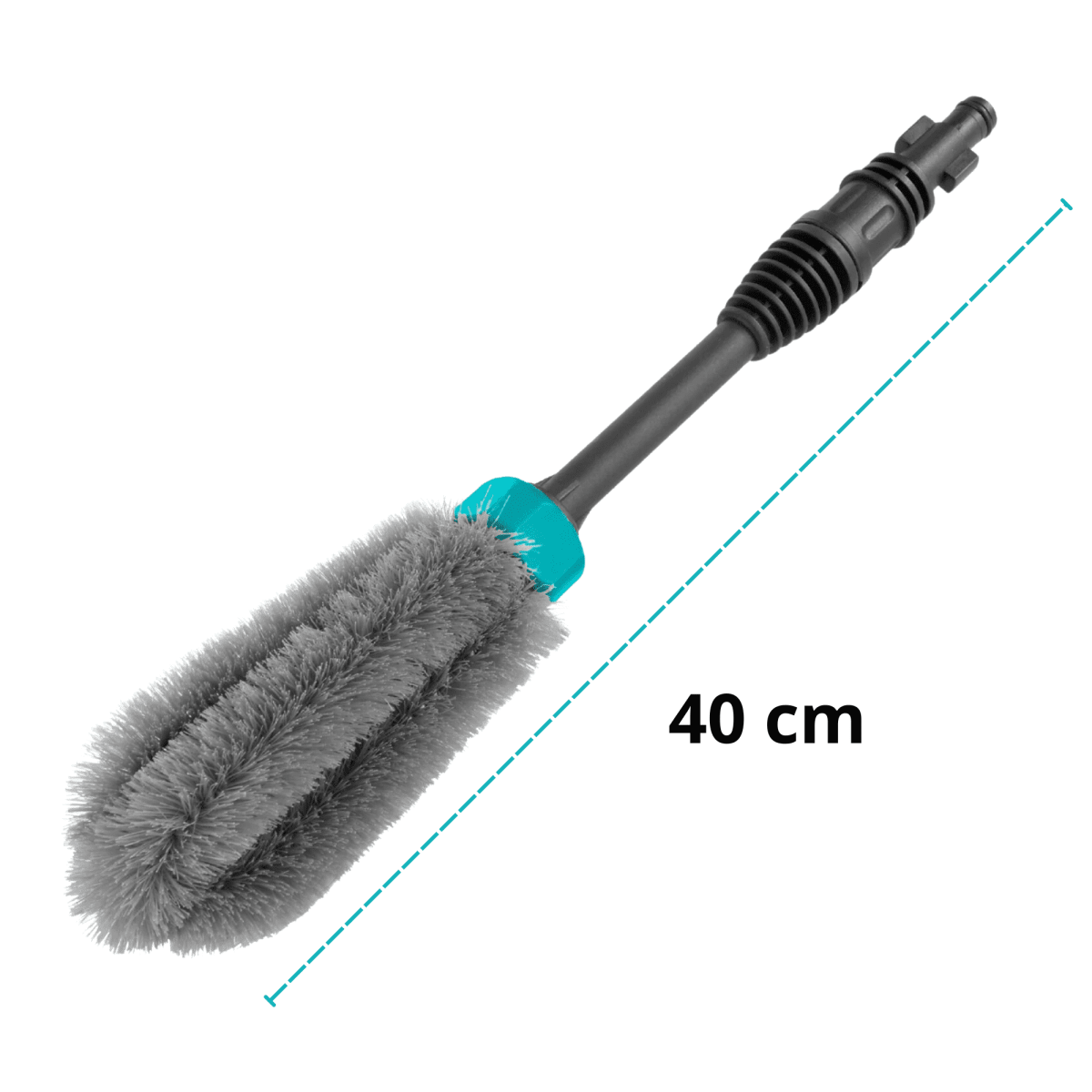 Combo Hidrolavadora 1500Psi +escobilla para lavar llantas Total9