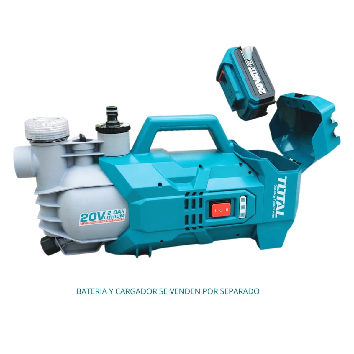 Bomba de Agua Inalambrico 0.2HP 20v Total5