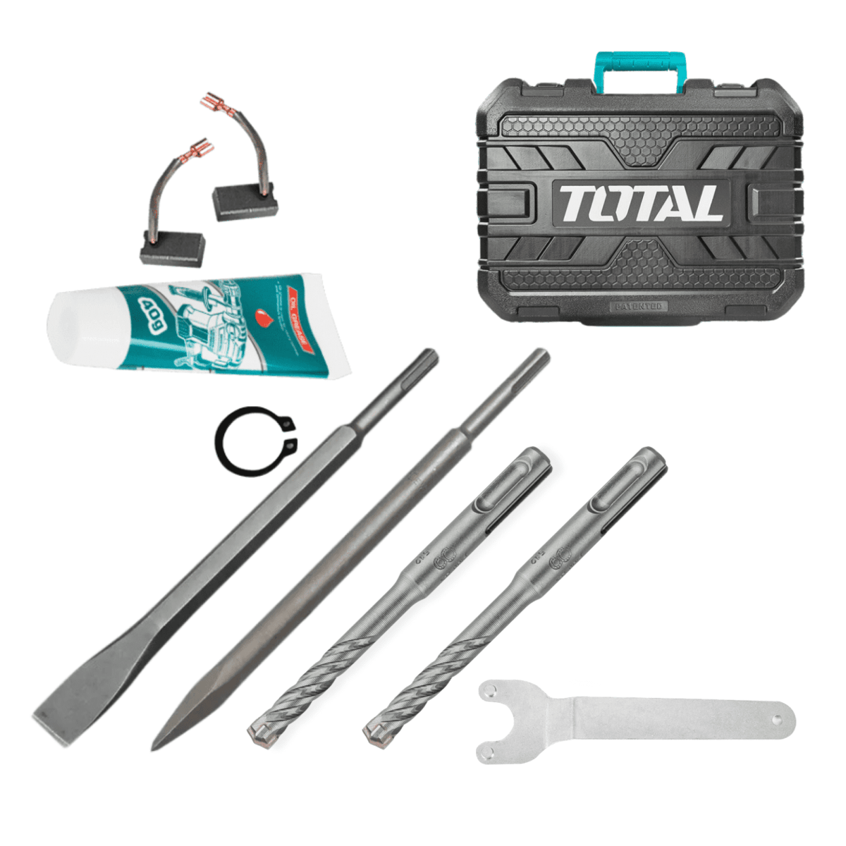 Rotomartillo SDS Max 1600w 10 Joules industrial Total5