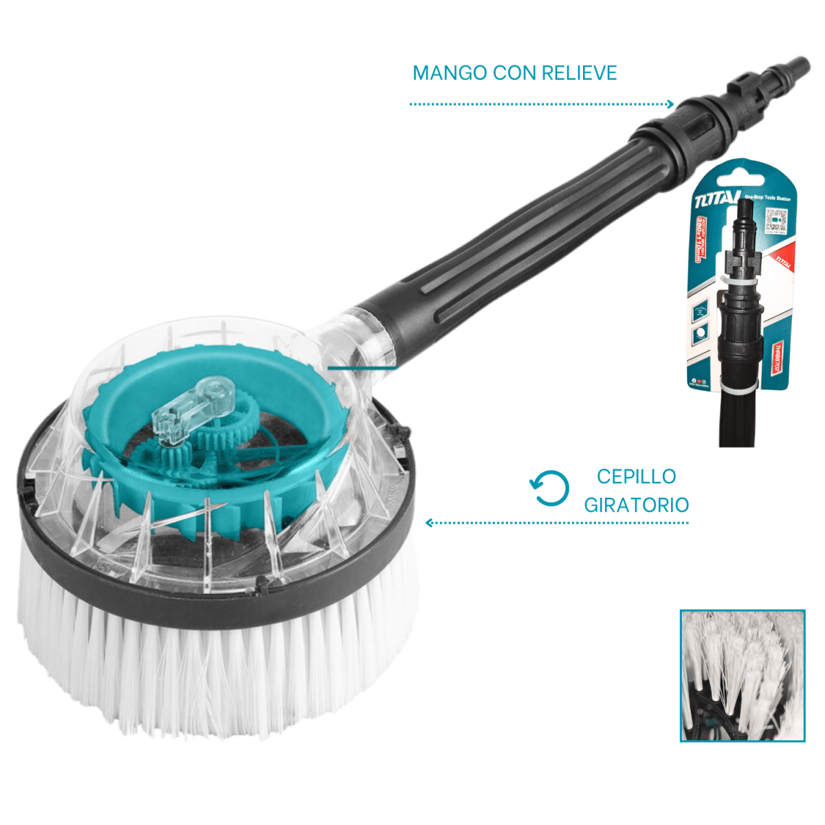 Escobilla cepillo para Hidrolavadora Total3