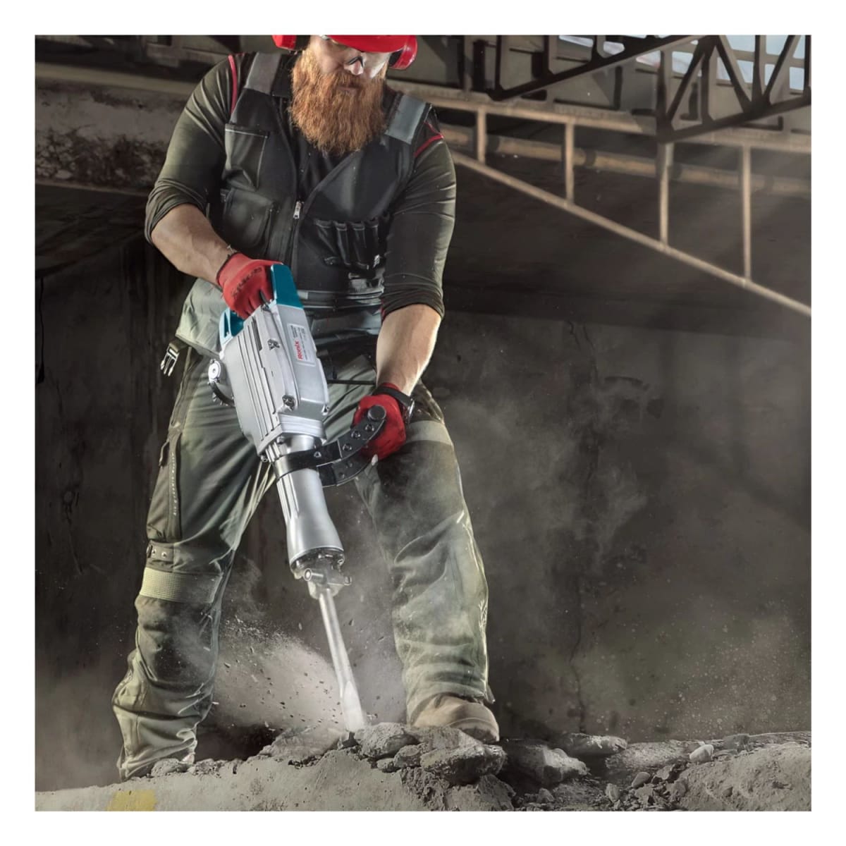 Martillo demoledor 1700w 45 Joules SDS HEX Industrial Total7