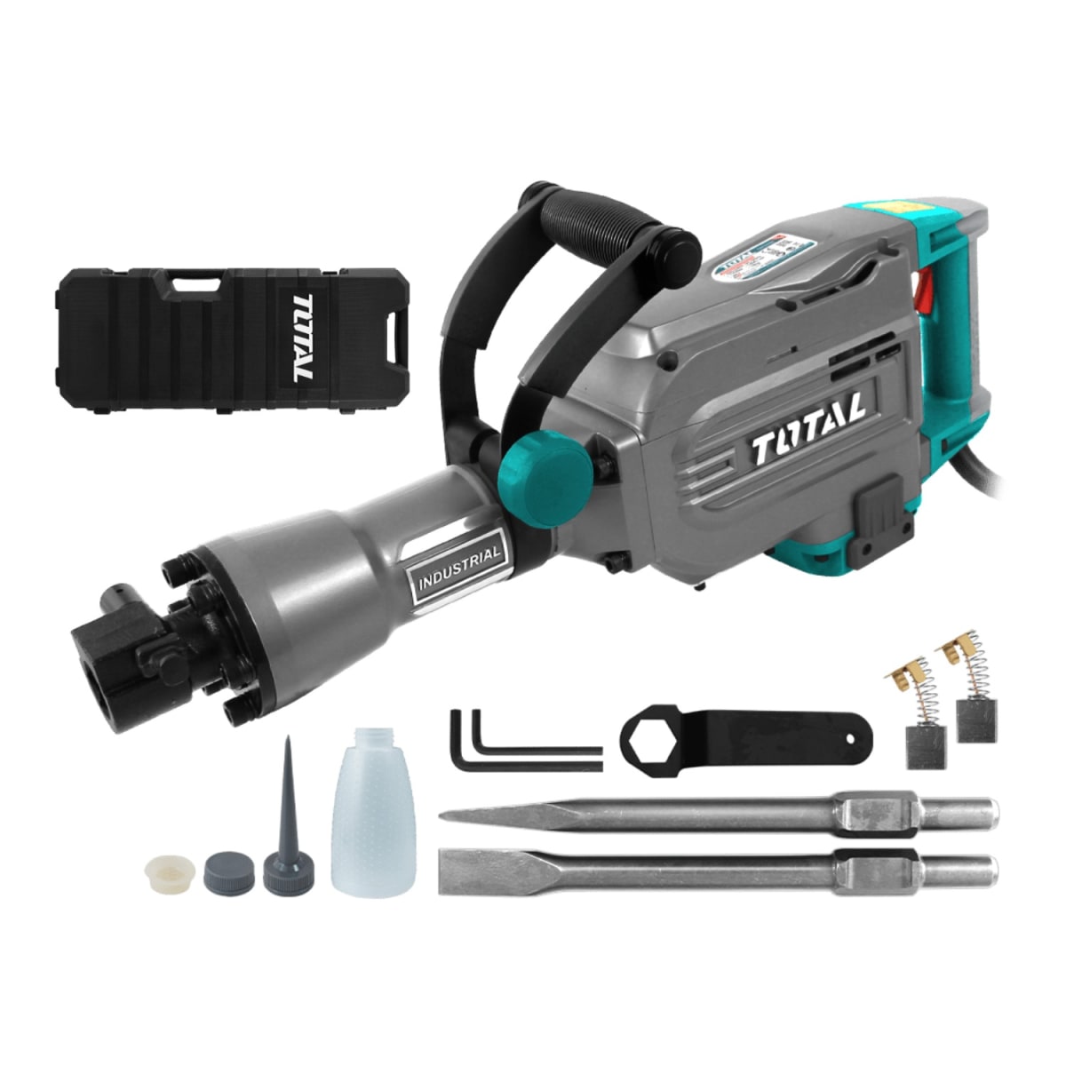 Martillo demoledor 1700w 45 Joules SDS HEX Industrial Total1