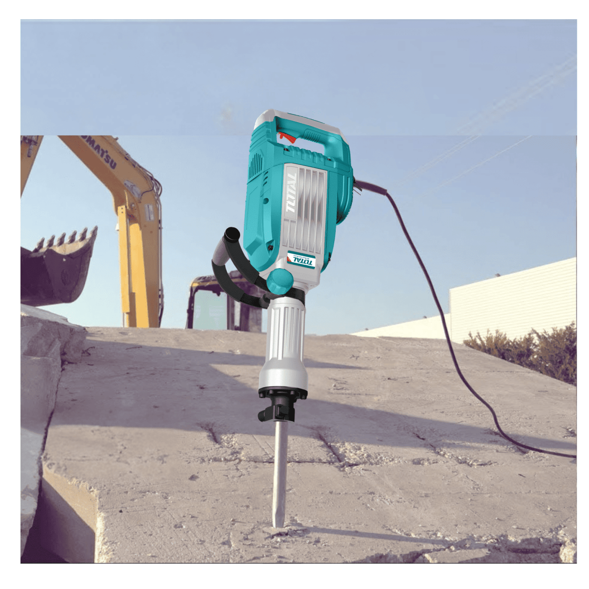 Martillo demoledor SDS HEX 1700w 50 Joules Total4