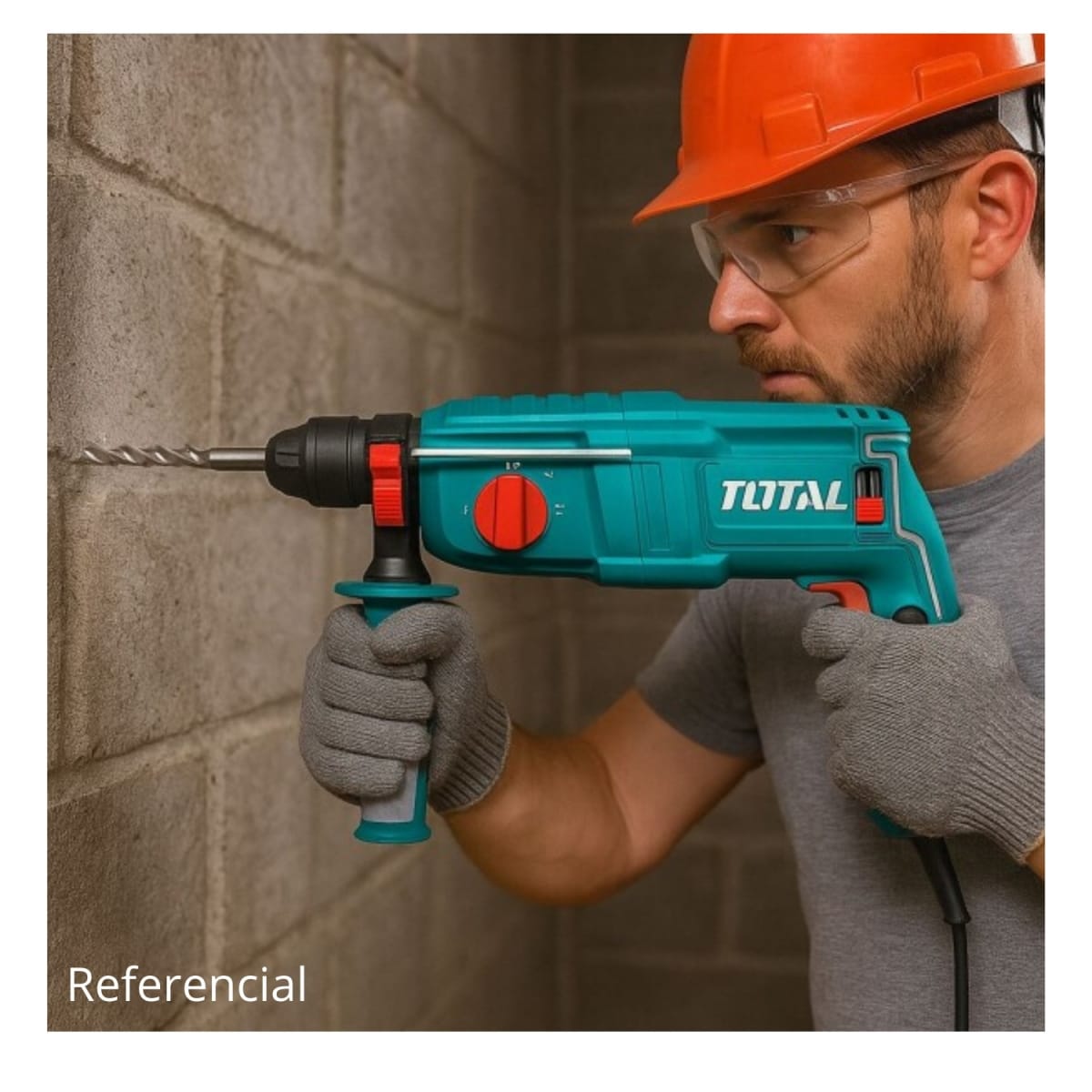 Rotomartillo SDS Plus con acople de broca 800w Total5