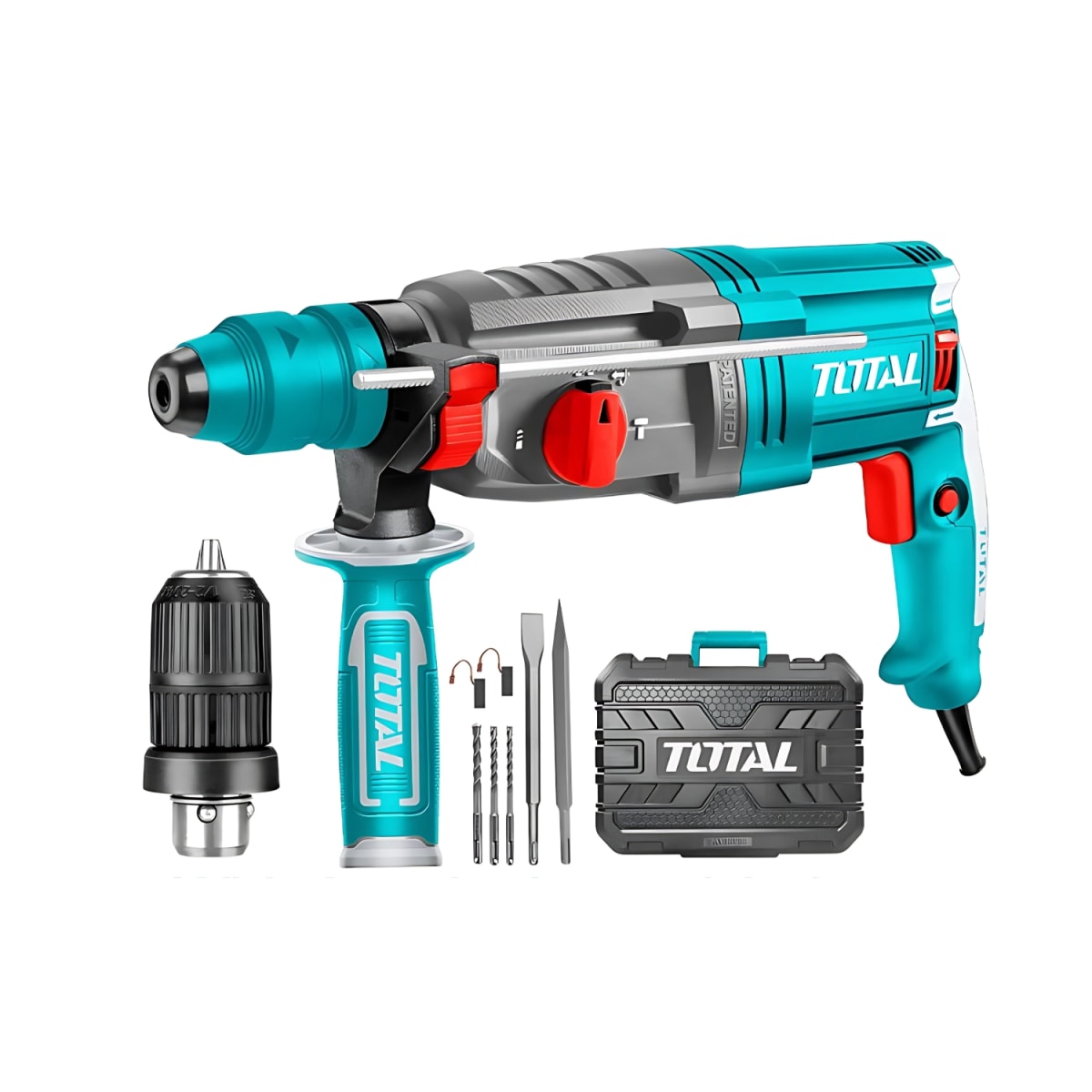 Rotomartillo SDS Plus 950w con acople Total1