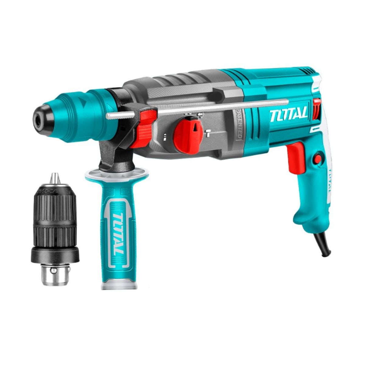 Rotomartillo SDS Plus 950w con acople Total3