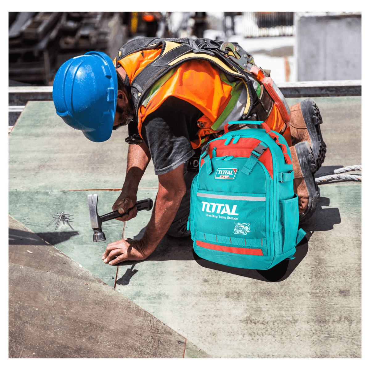 Mochila porta herramientas Total4