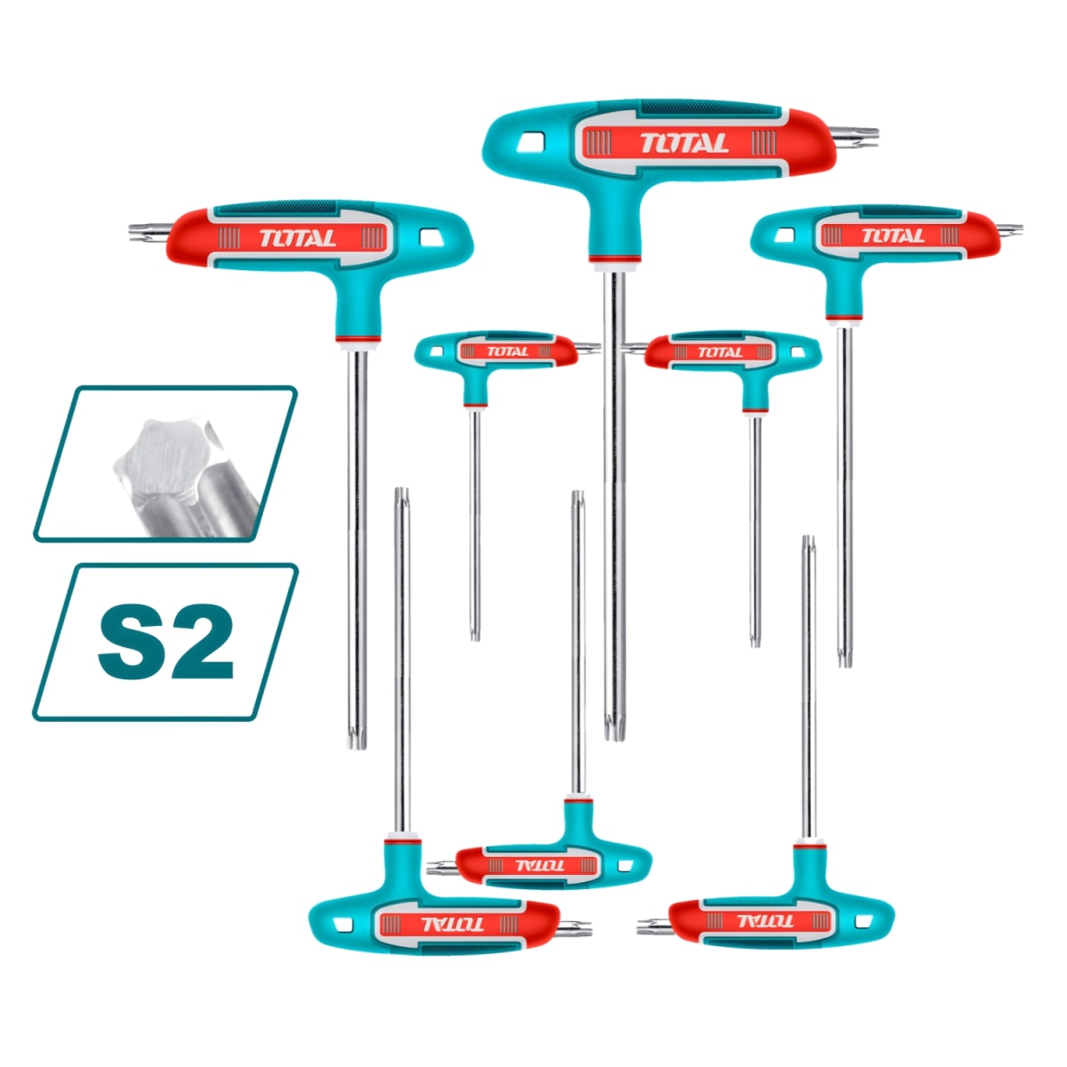 Set de Llaves Tipo Torx 8pcs Total3