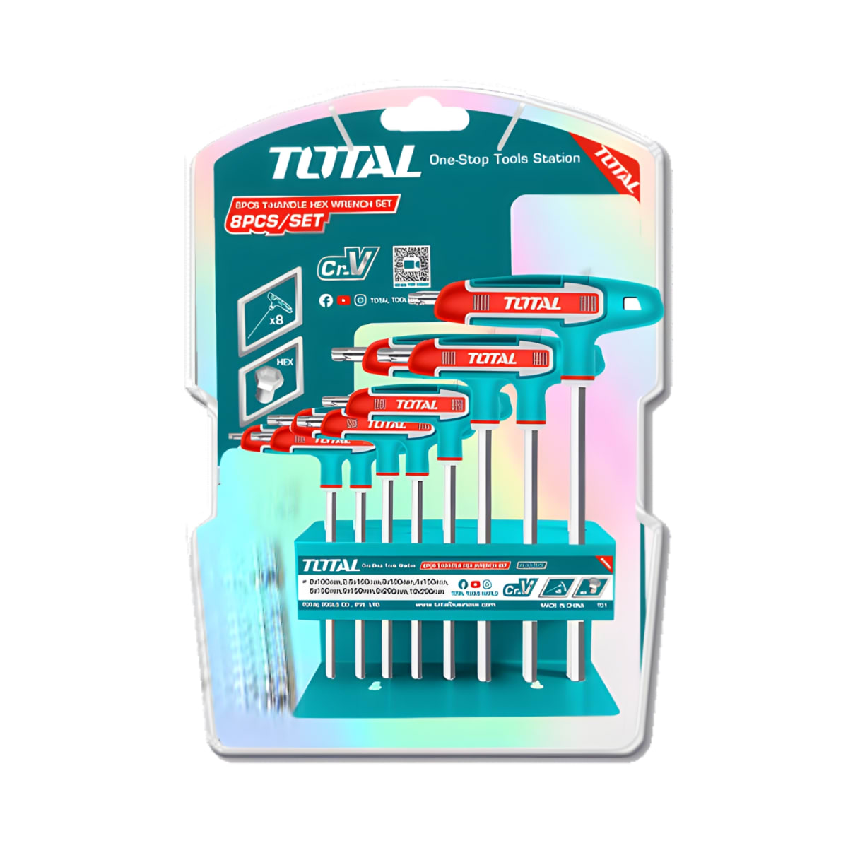 Set de Llaves Tipo Torx 8pcs Total4