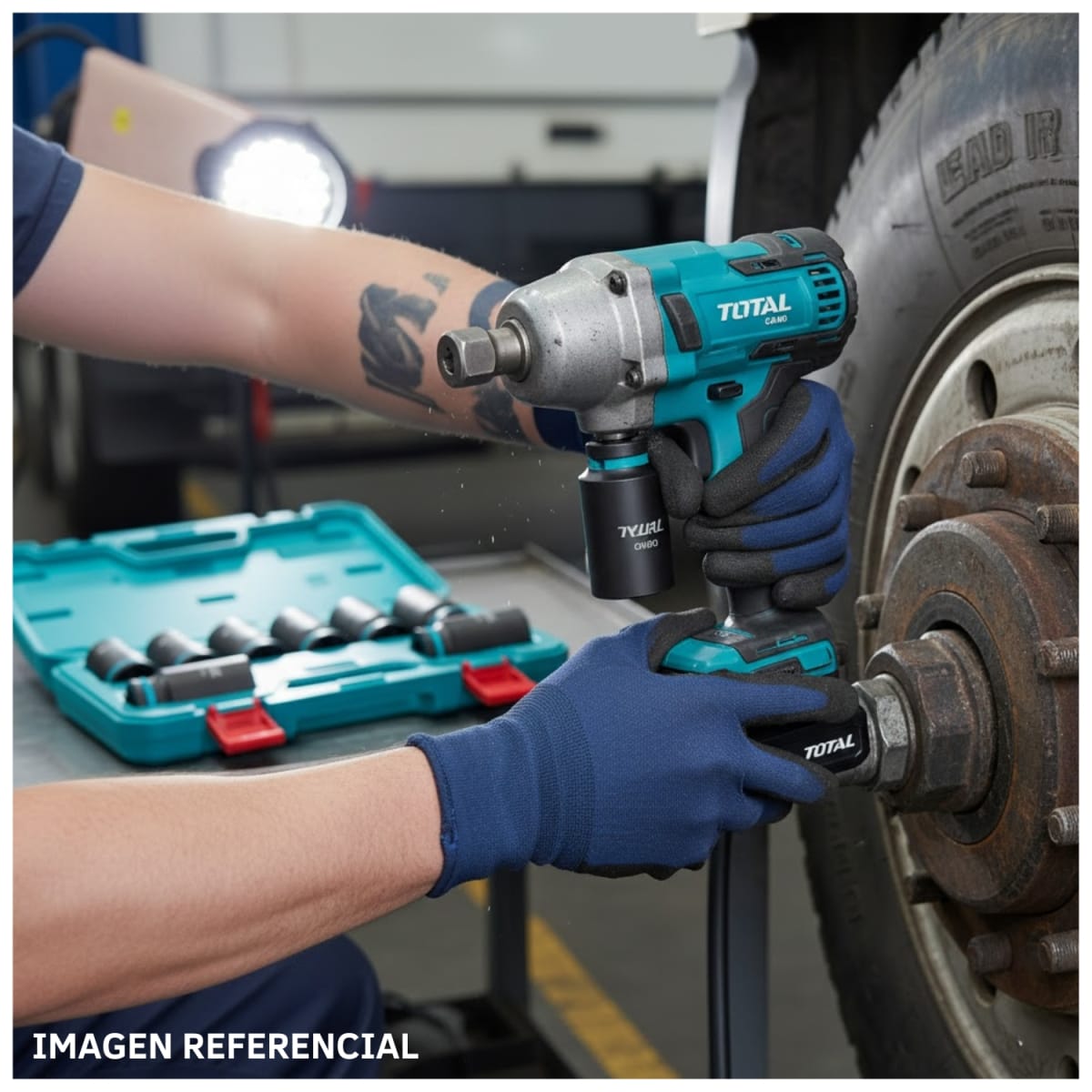 Set de Dados Tubulares de Alto Impacto 3/4 8pcs Total5