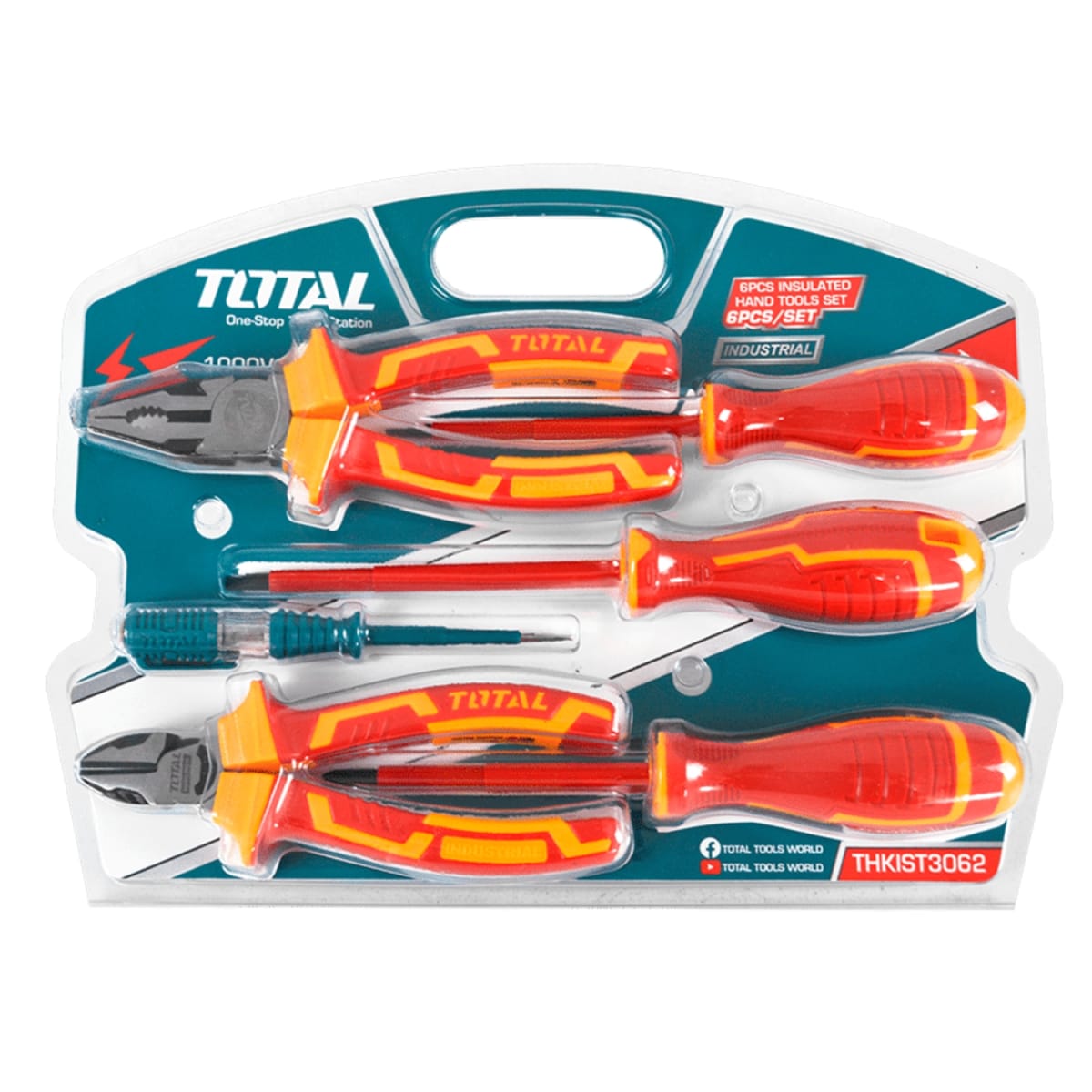 Set de Herramientas 6pcs 1000v Total6
