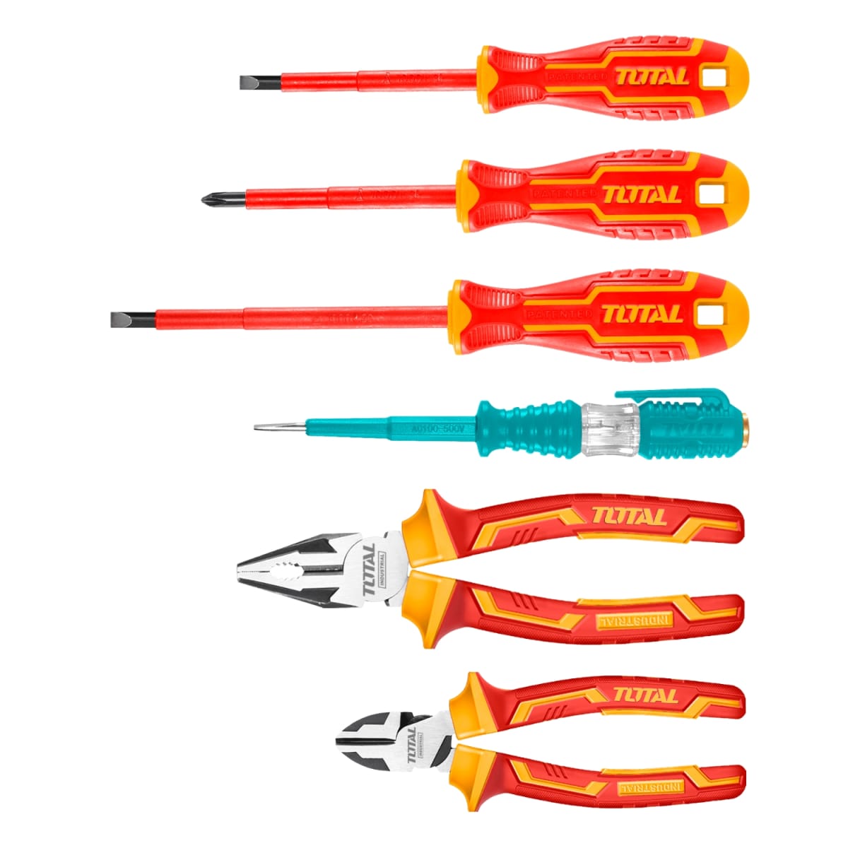 Set de Herramientas 6pcs 1000v Total1