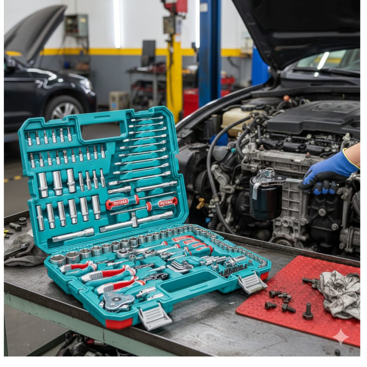 Set de Herramientas Combinadas 135pz Total3