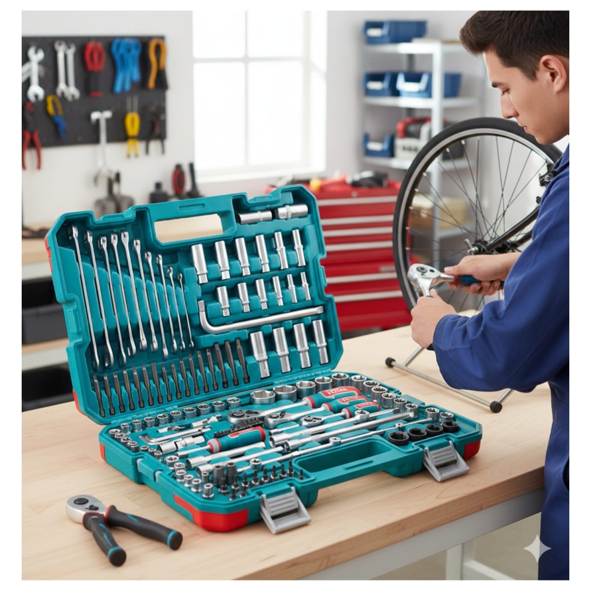 Set de Herramientas Combinadas 139pcs Total4