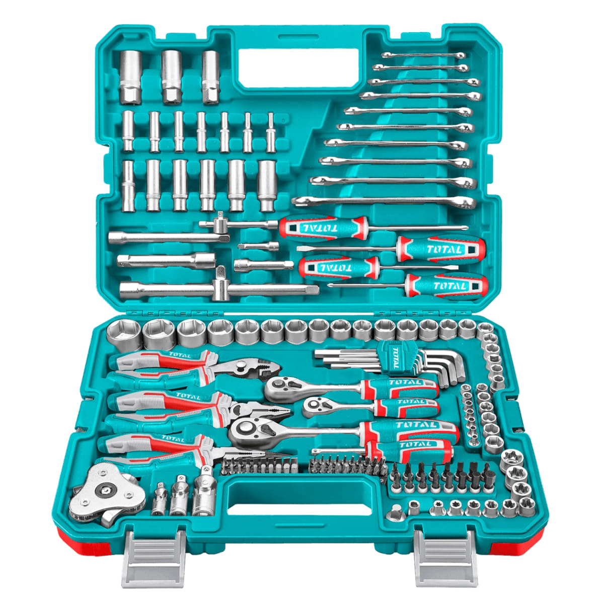 Set x 160pcs Herramientas combinadas Total1