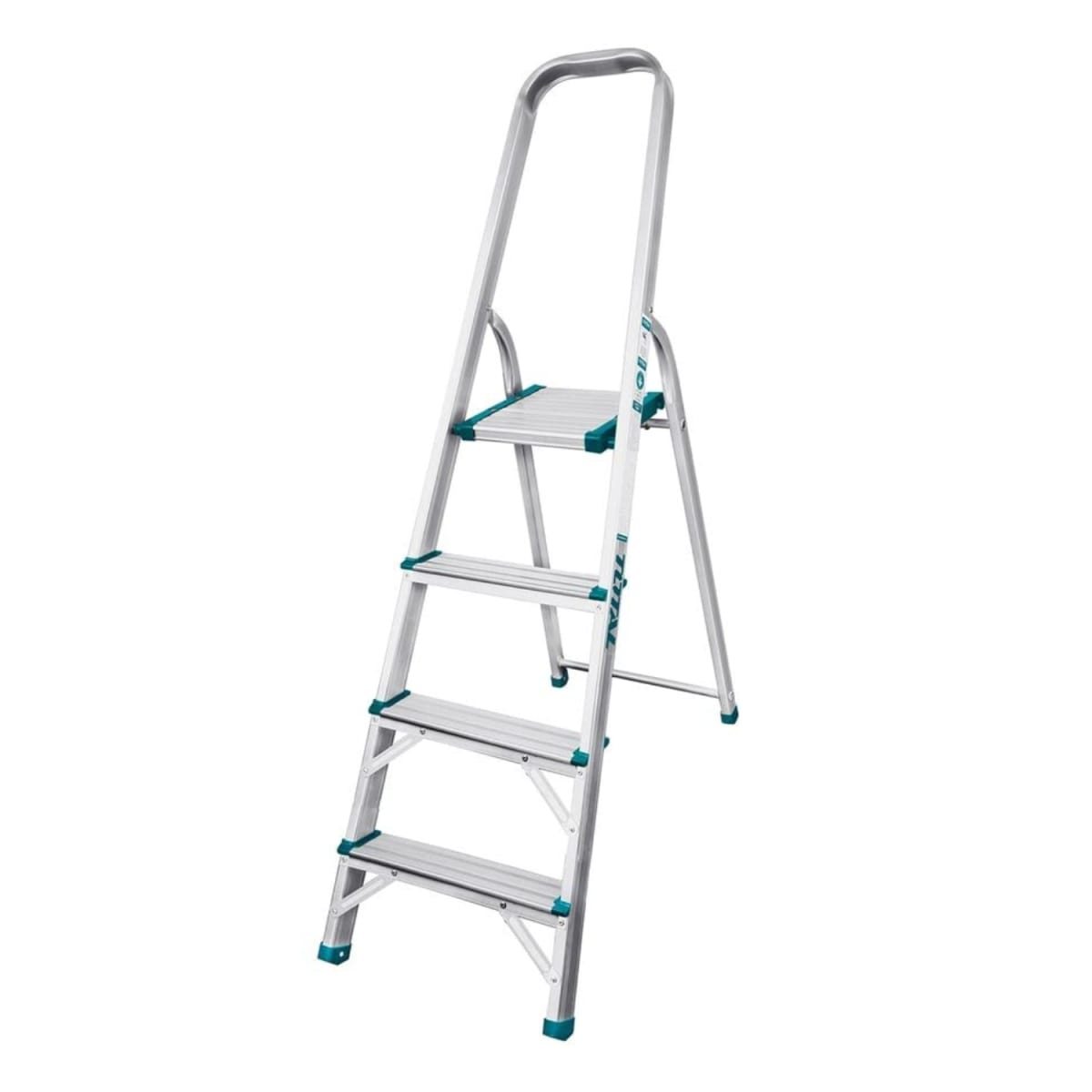 Escalera tubular 4 peldaños soporta 150 kg Total3