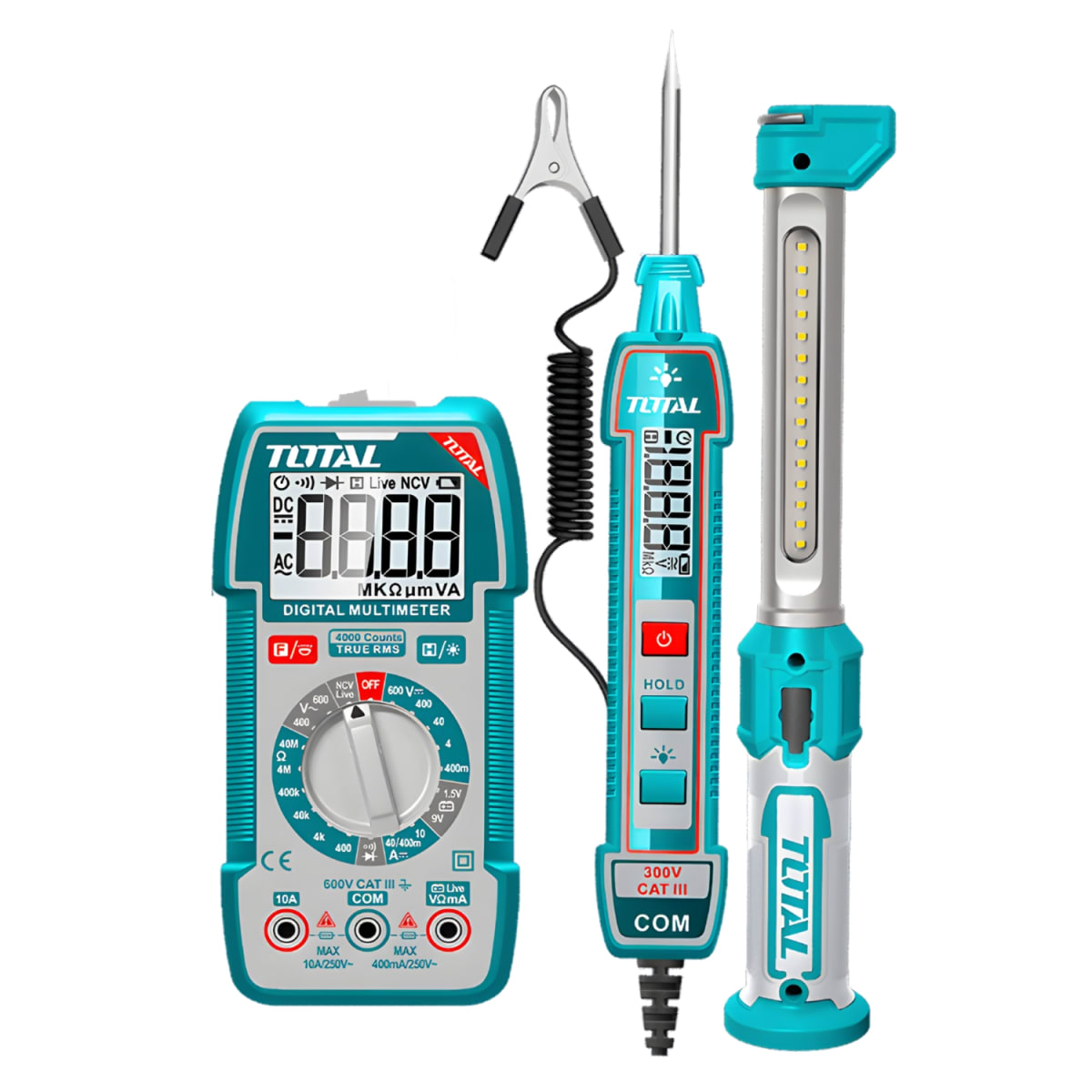 Gabinete metálico 7 cajones + Llave de Impacto 1350nm + 288 herramientas Total3