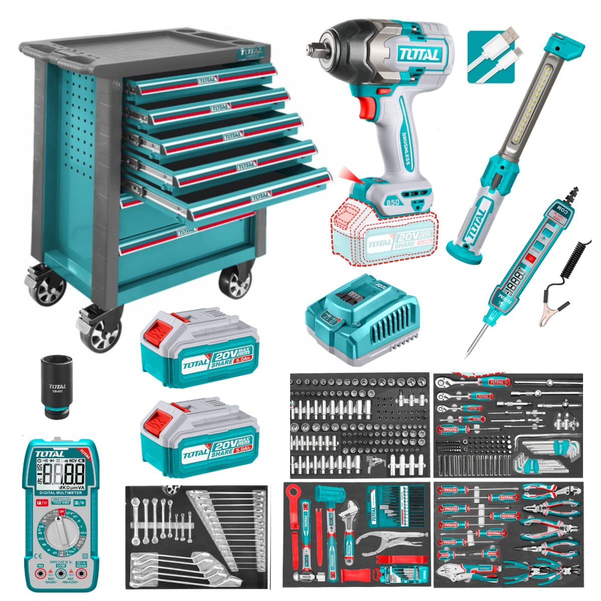 SUPER COMBO MECÁNICO TOTAL 377PCS TOTAL11