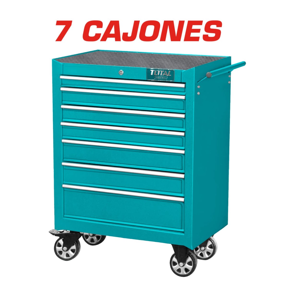 Carro Portaherramientas 7 cajones Metalico Total4
