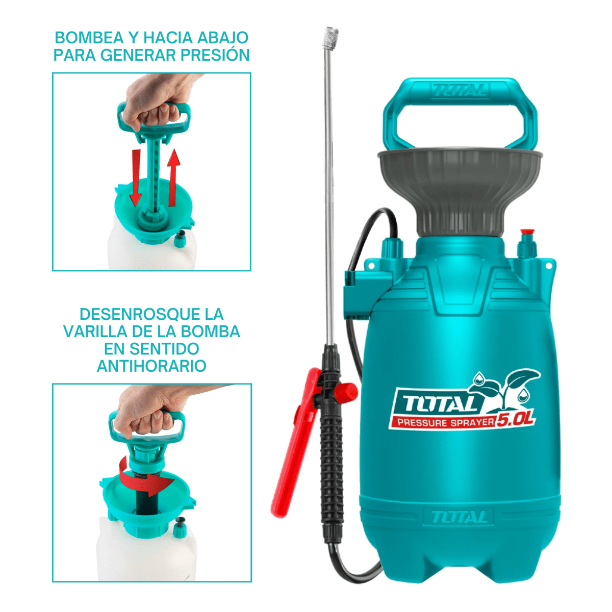 Fumigador 5 litros Total3