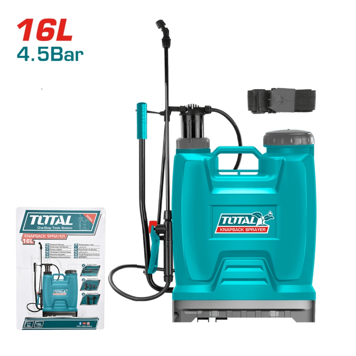 Fumigador Pulverizador Tipo Mochila, 16 Litros4