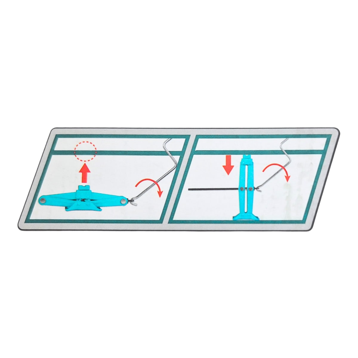 Gata tipo castillo 2 toneladas Total2