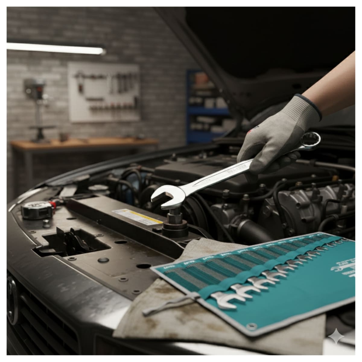 Set de Llaves Abiertas 6-32mm 12pcs Total3