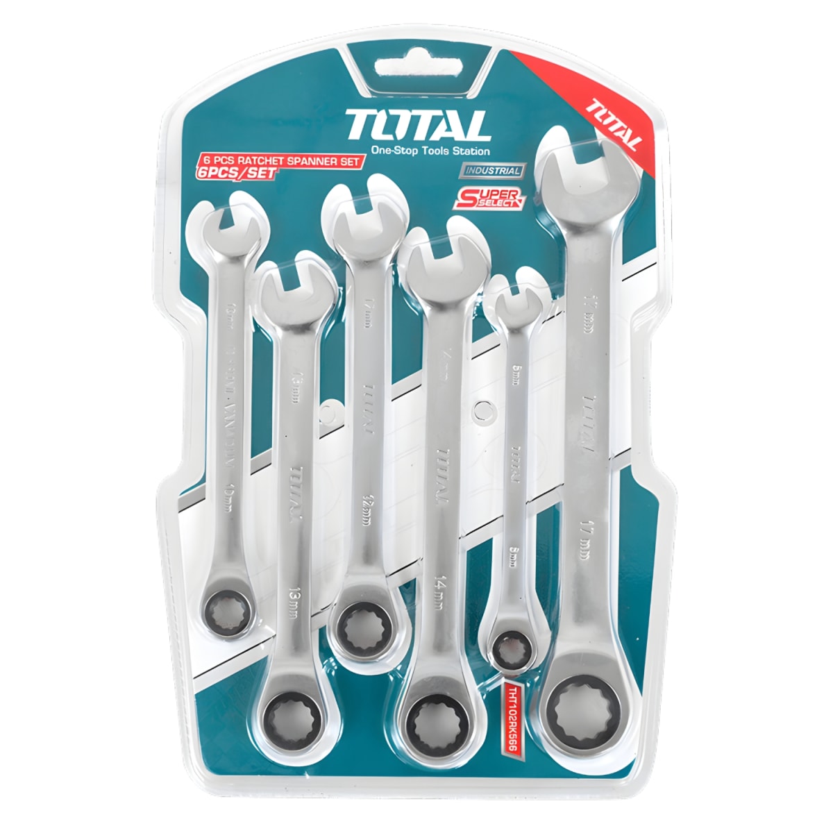 Set de Llaves Ratchet 06PCS Total4