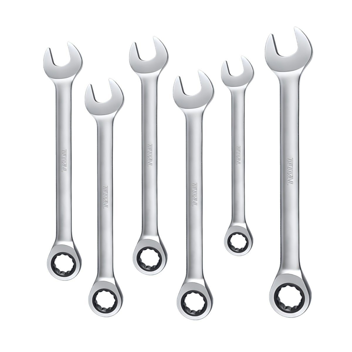 Set de Llaves Ratchet 06PCS Total1