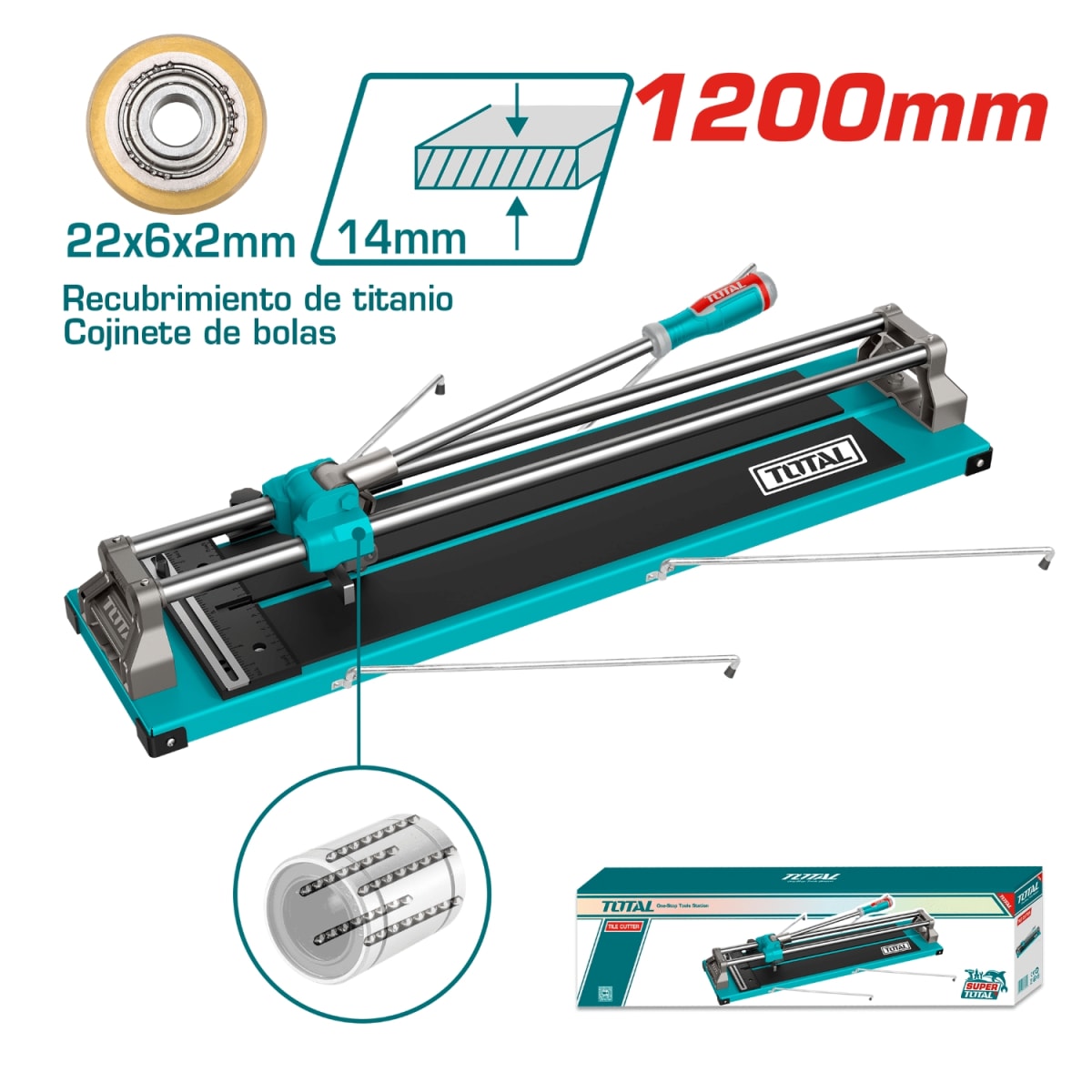 Cortadora de mayolica 120cm Total4
