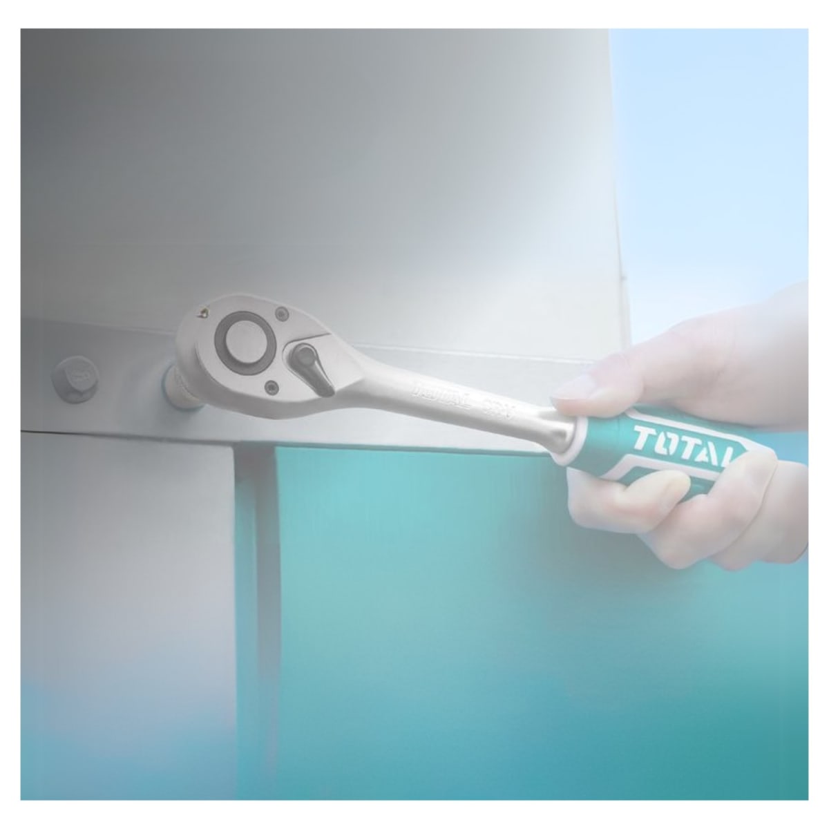 Set Rachet 1/2 + 20pcs Maletín Total4