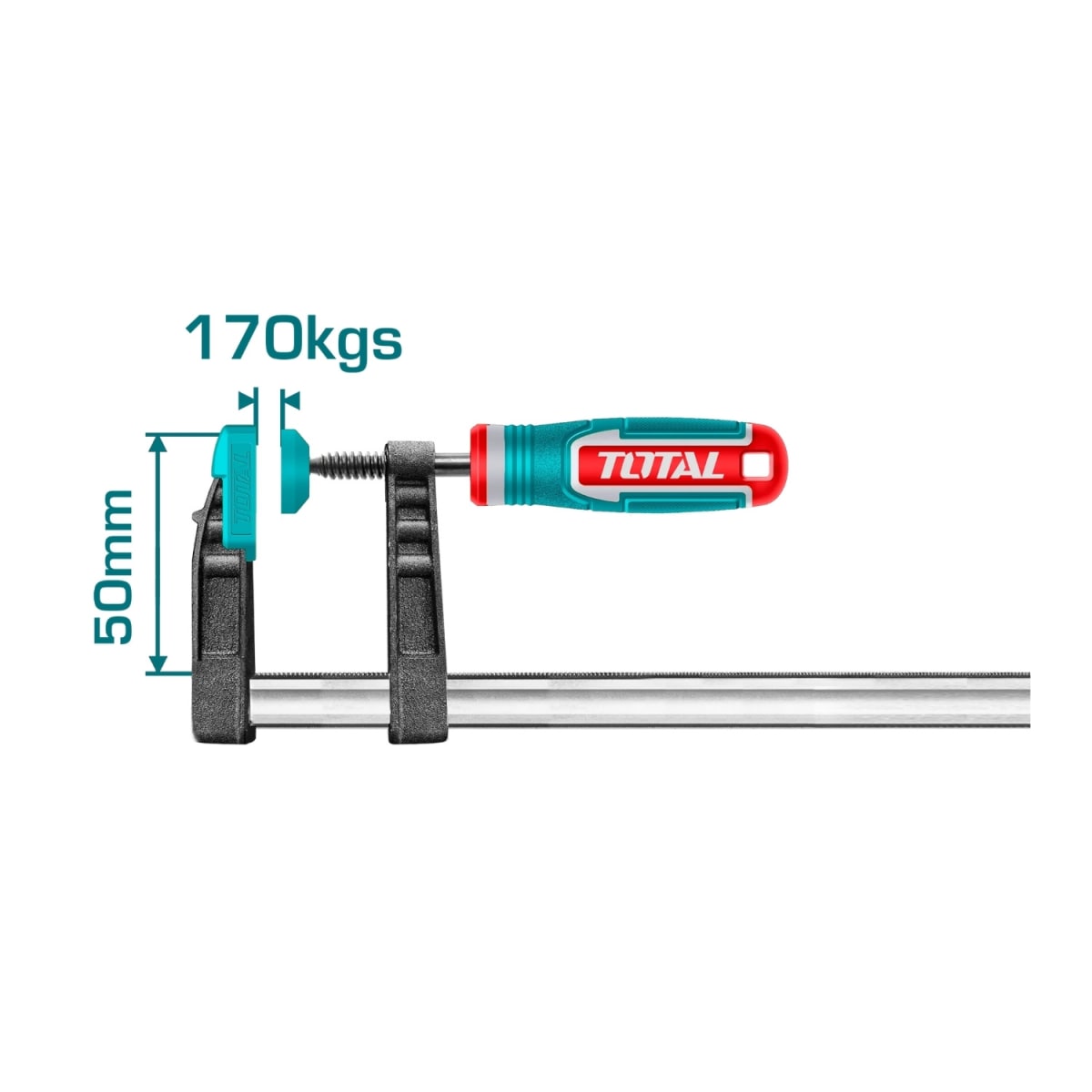 PRENSA SARGENTO TIPO F 50×200MM TOTAL3