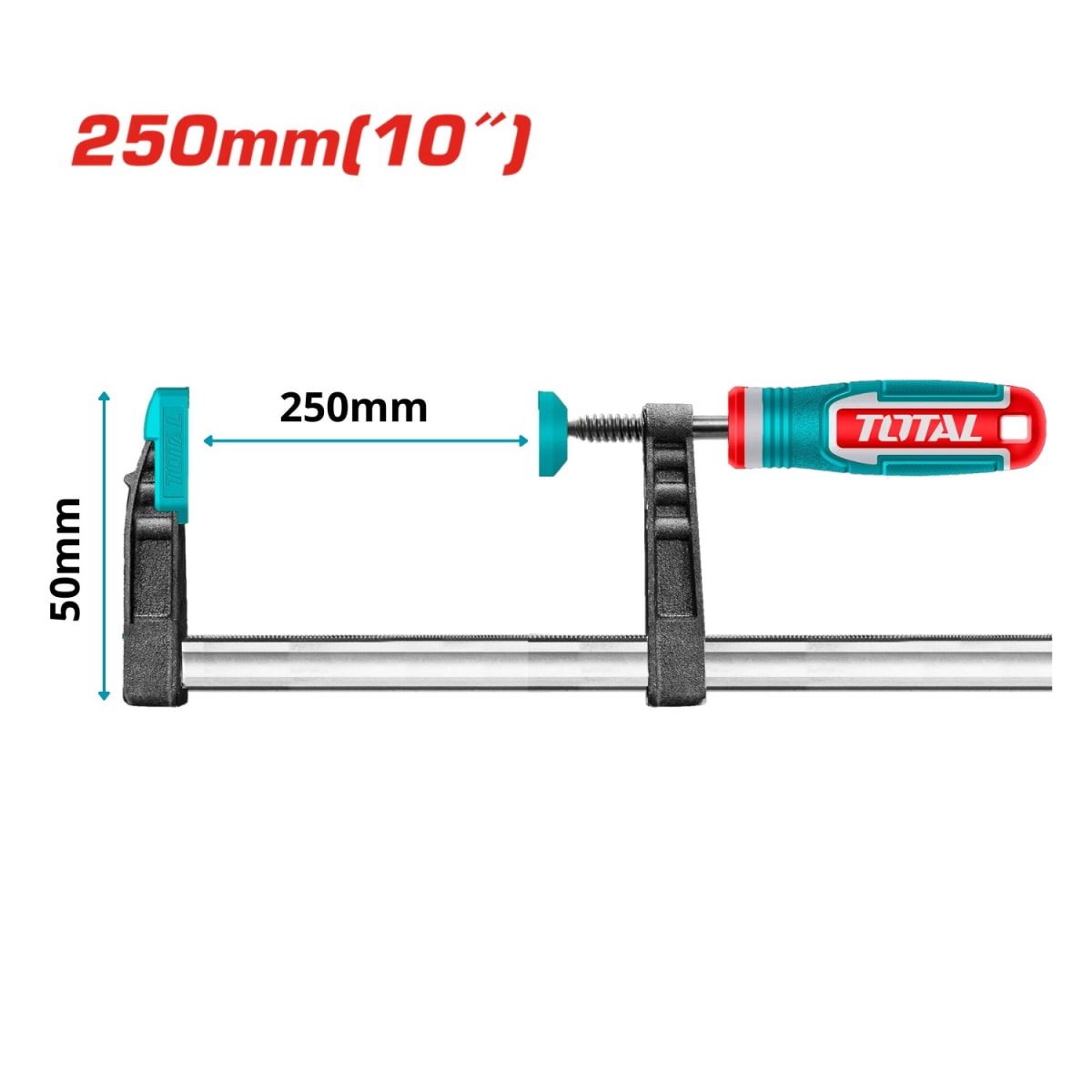 PRENSA SARGENTO TIPO F 50X250MM 170KG3