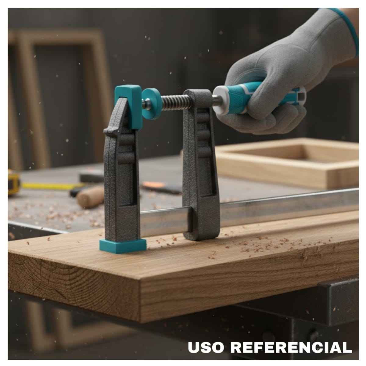 Prensa F con Mango Ergonomico 500mm 20'' 120x500mm Total4