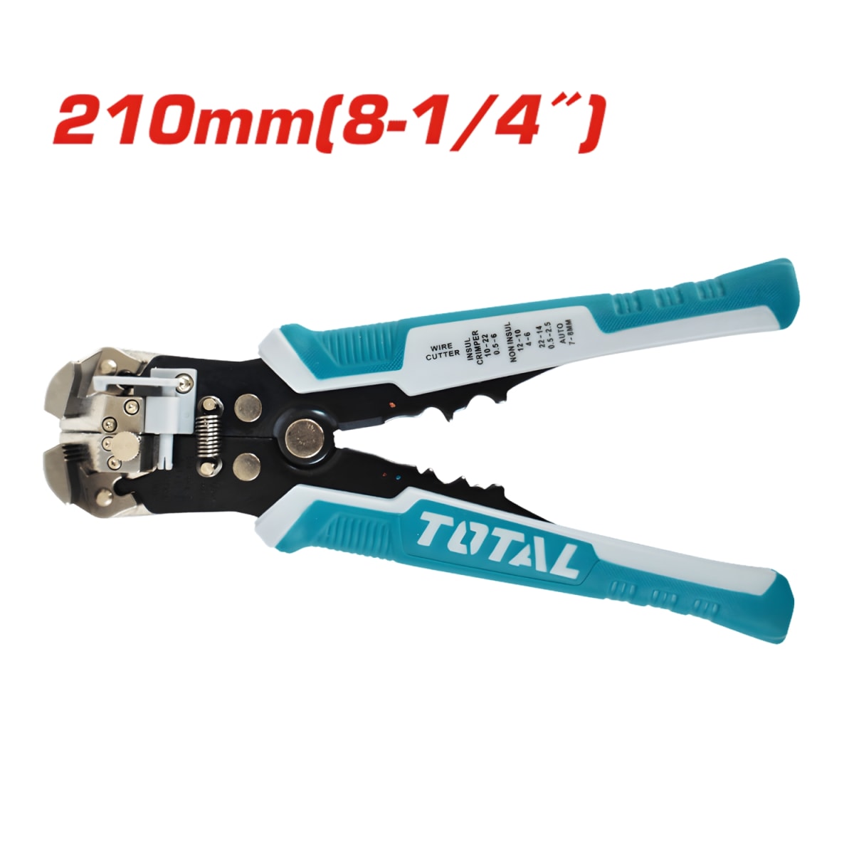 Pelacable Industrial con Mango Ergonomico 210mm Total2