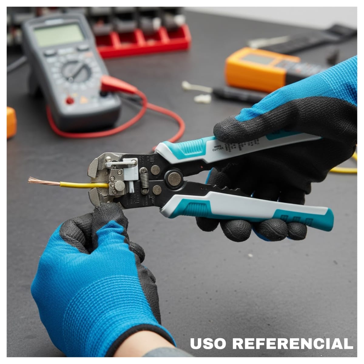 Pelacable Industrial con Mango Ergonomico 210mm Total5