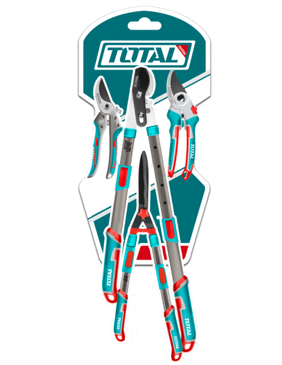 Combo 4 tijeras para podar Total8