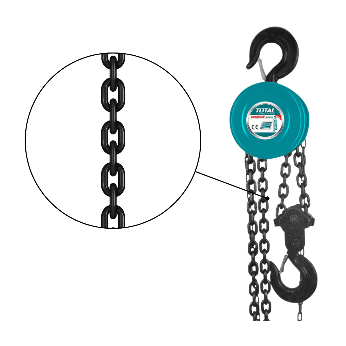 Tecle 2 toneladas 3 metros Total2