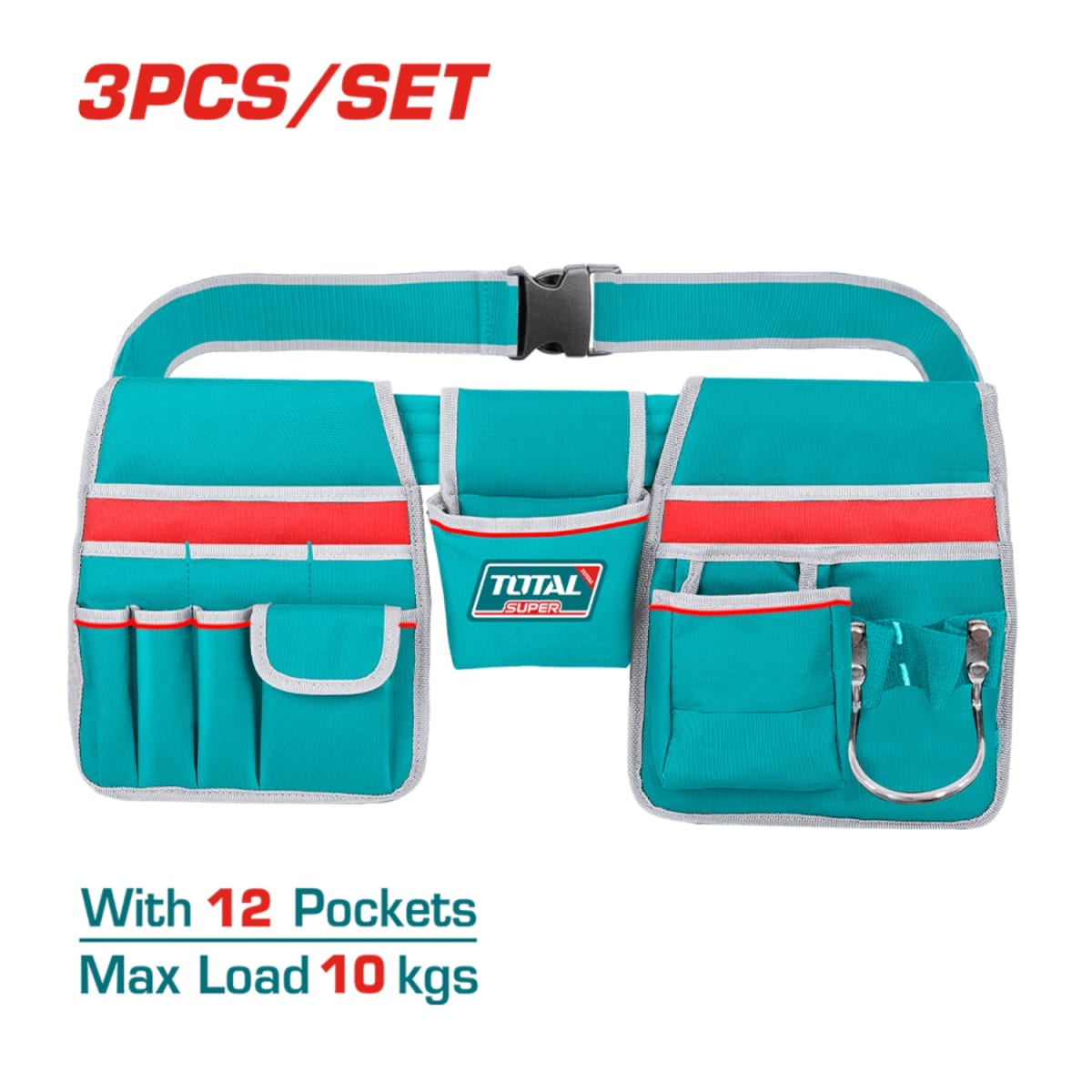 COMBO CHALECO + PORTA HERRAMIENTAS + MALETIN Y MOCHILA TOTAL5