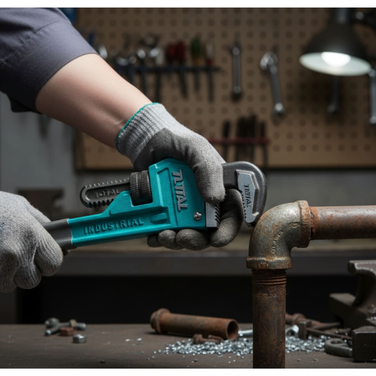 Llave Stillson 200mm 8'' Total3