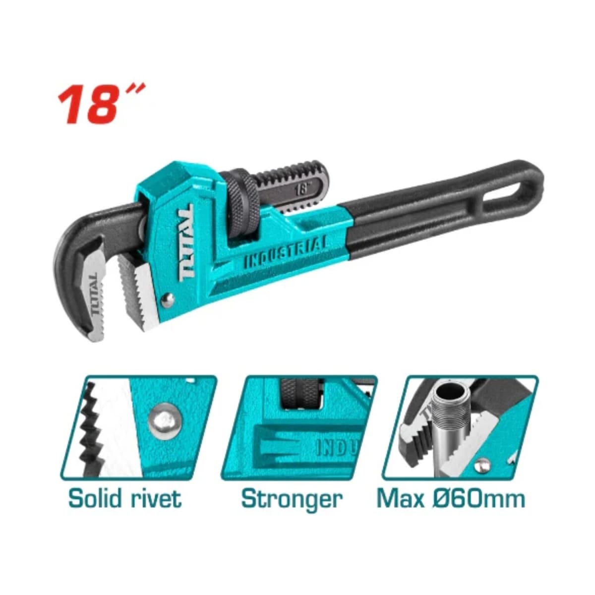 Llave stilson 18
