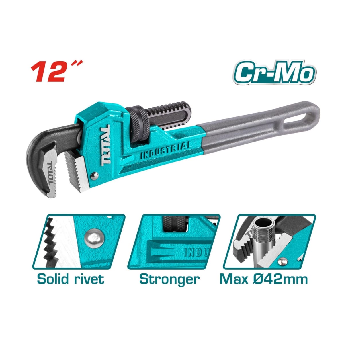 Llave stilson 12