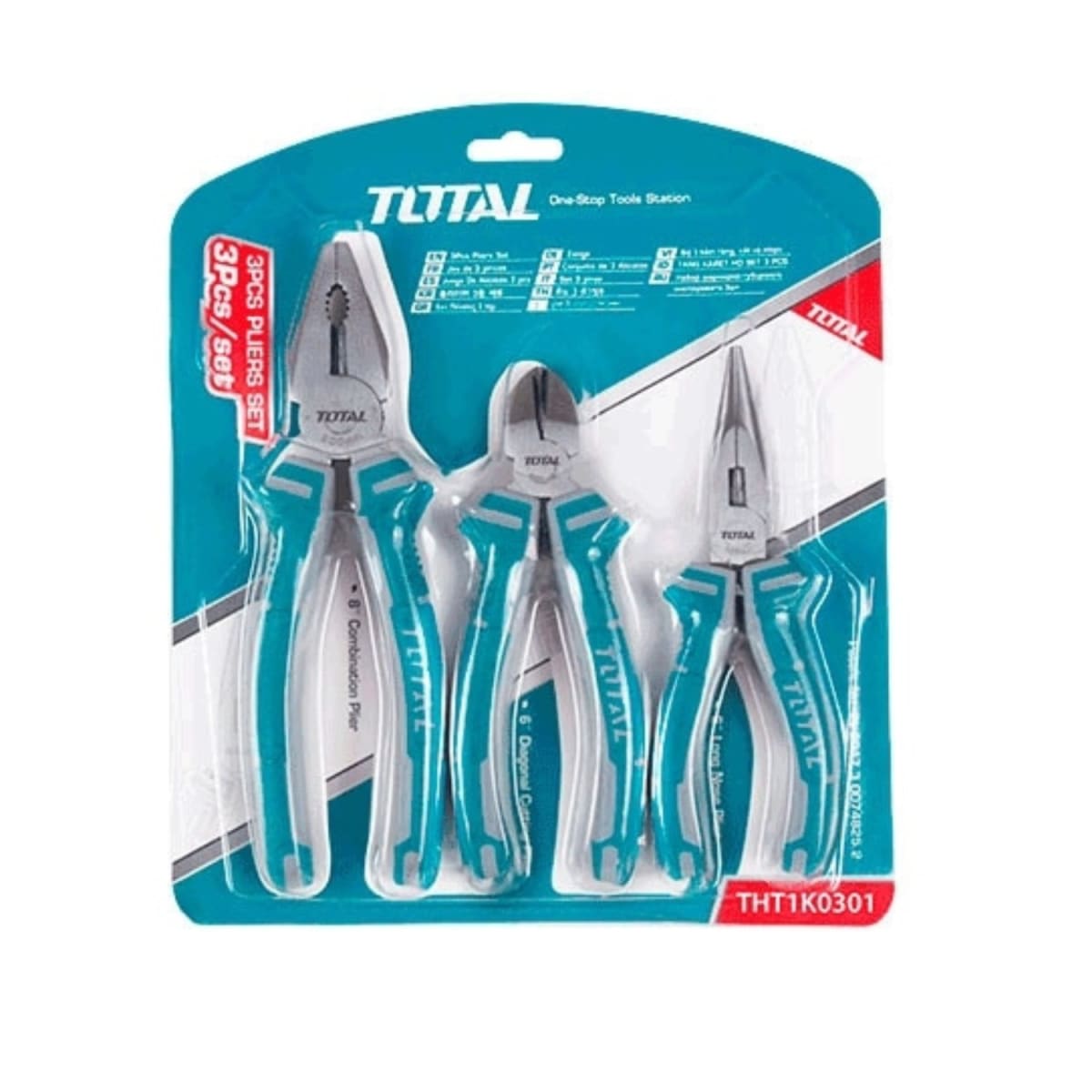 Set de Alicates 3pzs 8-6-6 Total5