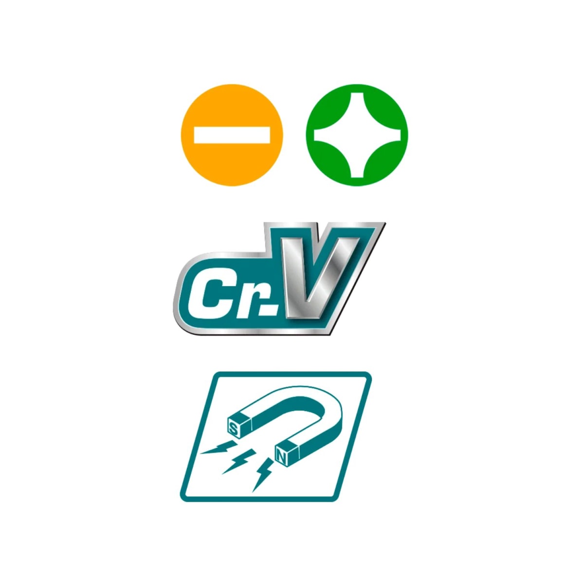 Juego de 14 desarmadores Total5