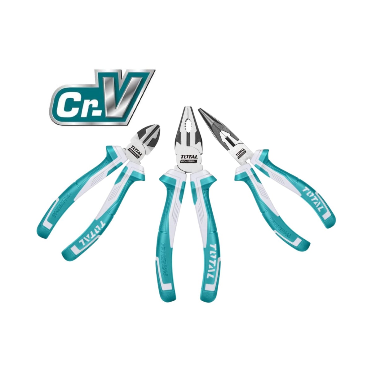 Set de 3 alicates industrial Total2